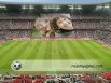 Tribünde dev Resim