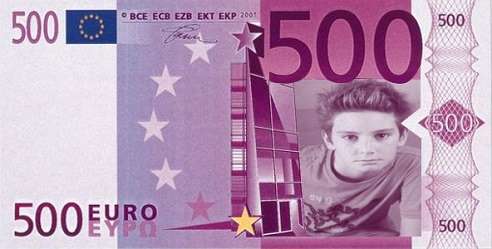 Resmini 500 Euro Üzerine Koy