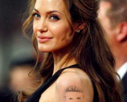 Angelina Jolie Koluna Dövme