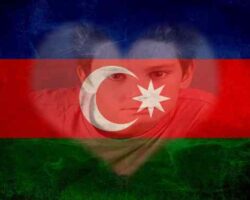 Azerbaycan Bayrağı Resmi