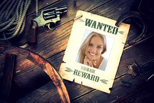 Wanted Fotoğraf Oluşturma